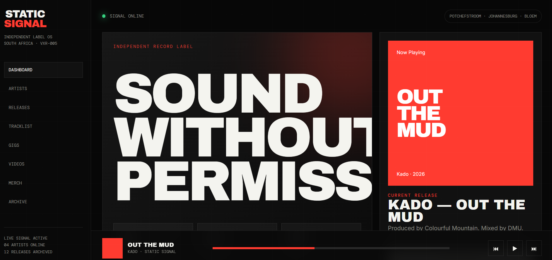 Static Signal cover screenshot